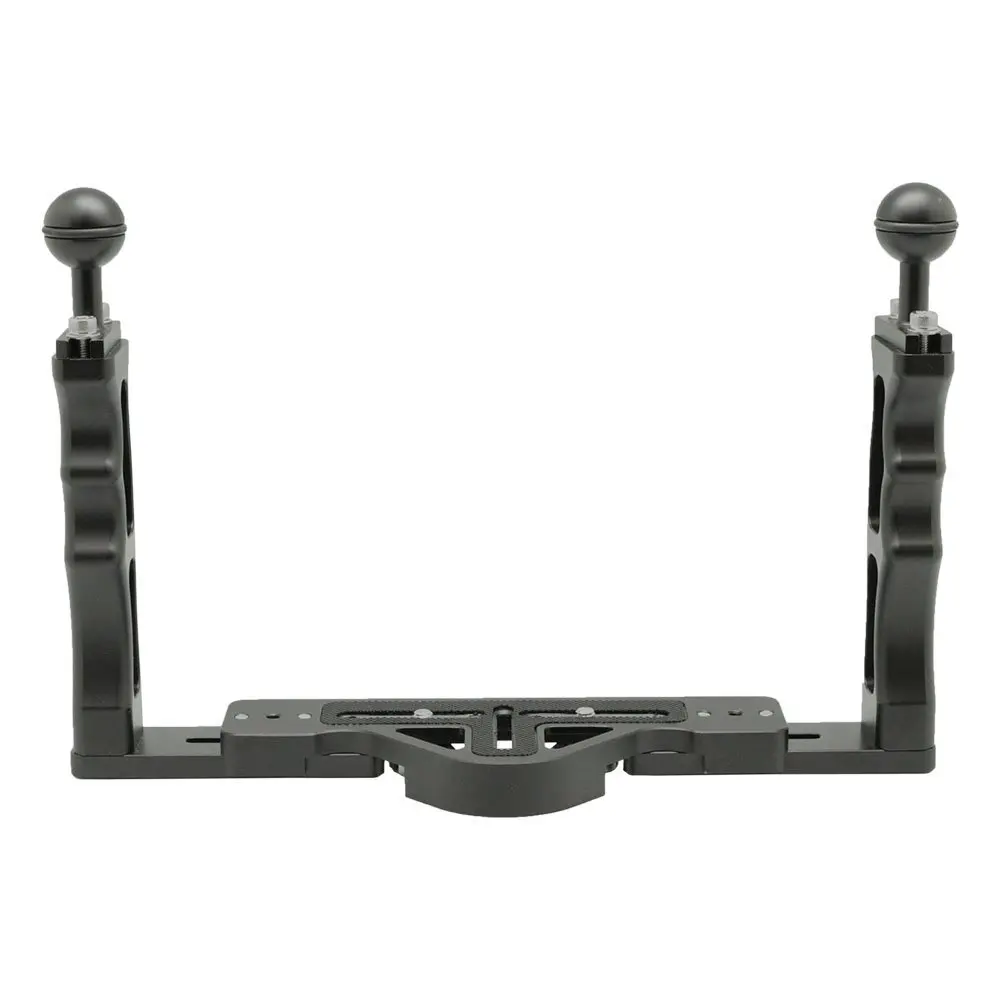  Hot Underwater Tray Housings Arm for Gopro Action Camera Holder Double Grip Dive for Canon Nikon So