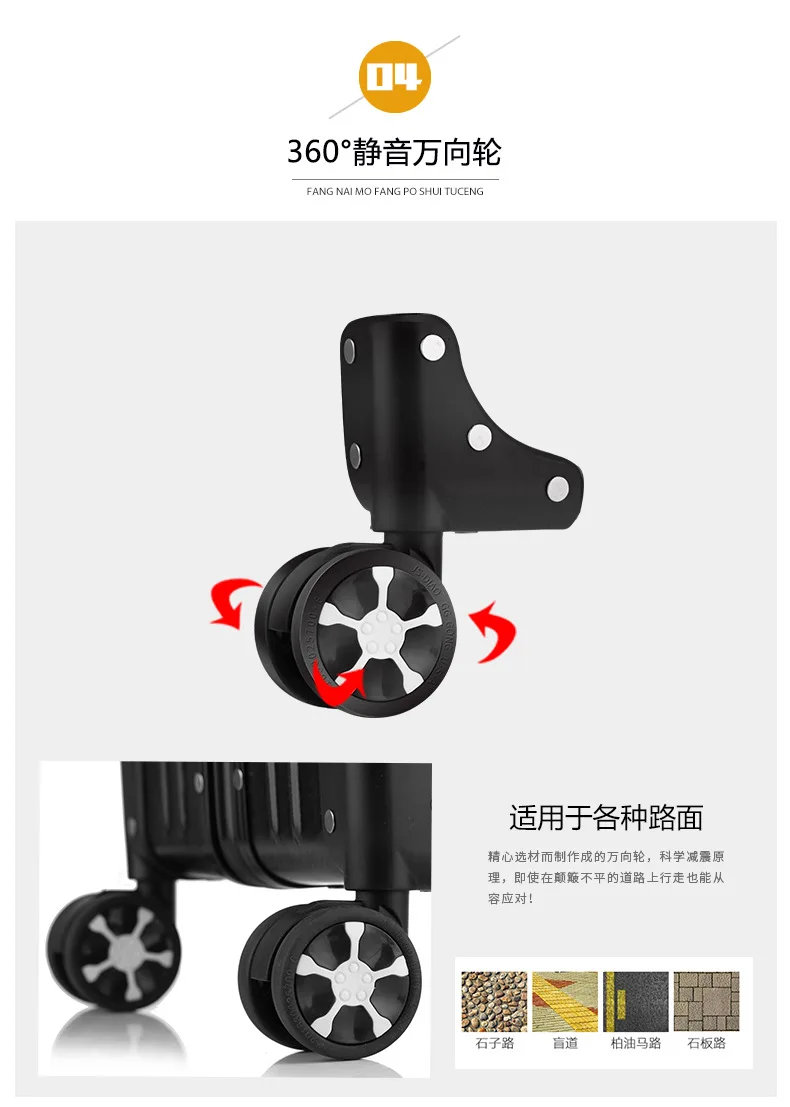 ZYJ Men Women Travel Trolley Luggages Hard Girls Aluminum Frame Alloy Business Rolling Airplane Luggage 20 24 29 Inch Suitcase (9)