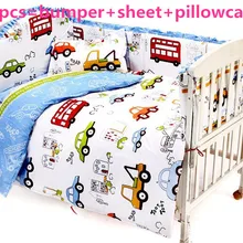 Промо-акция! 6/7 шт набор постельного белья для детей, хлопок, пододеяльник, на вечеринку Перед родами; постельное белье детское постельное белье детская кроватка комплект постельного белья, 120*60/120*70 см