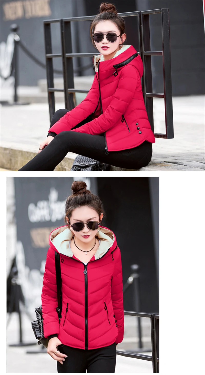 capuz curto outerwear para baixo jaqueta de