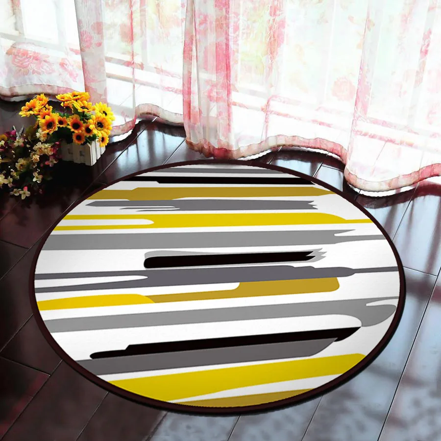 Round Carpet Personalized Creative Animal Printed Soft Carpets Anti-slip Rugs Computer Chair Mat Floor Mat for Home Kids Room Round Carpet Personalized Creative Animal Printed Soft Carpets Anti-slip Rugs Computer Chair Mat Floor Mat for Home Kids Room
