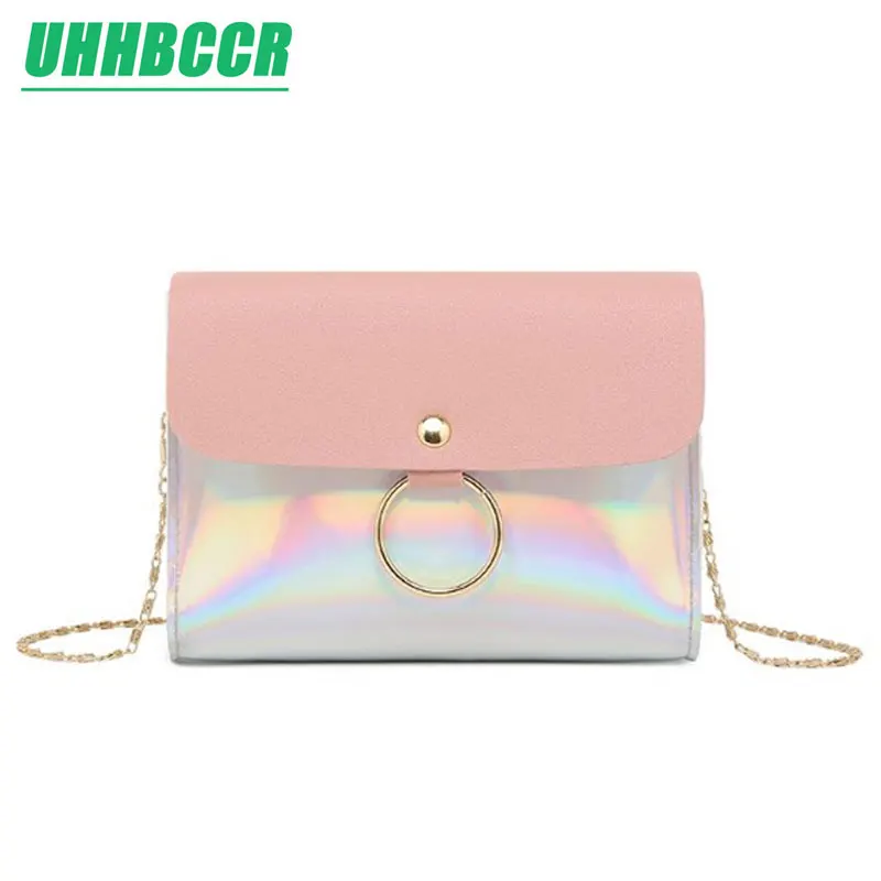 

Small Women Bags PU leather Messenger Bag Clutch Laser Bags Designer Mini Shoulder Bag Women Handbag Hot Sale bolso mujer purse