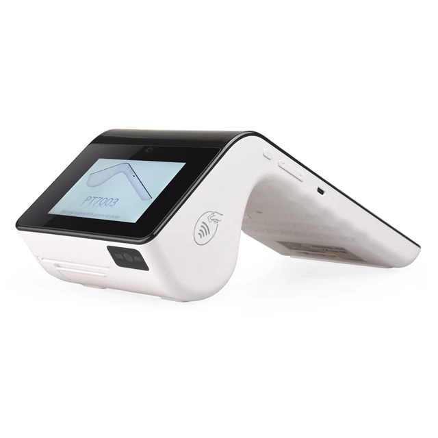 Portable Wireless POS System Cash Register Bluetooth WIFI 4G 2D Scanner