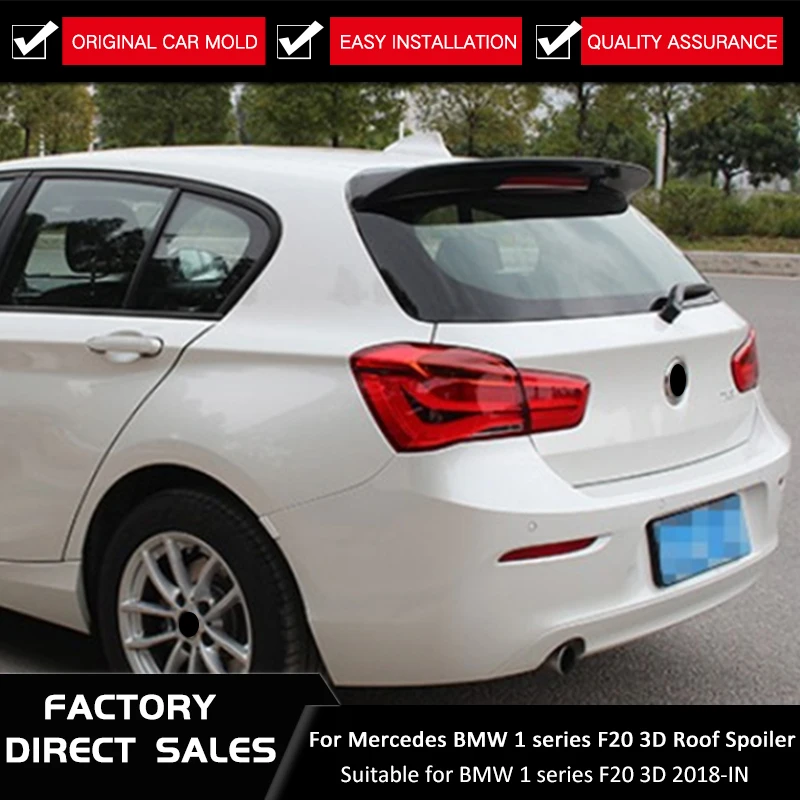 Спойлер для BMW F20 2018 IN 1 серия 116i 120i 118i M135i F21 из углеродного волокна Hinten Dach/верхний