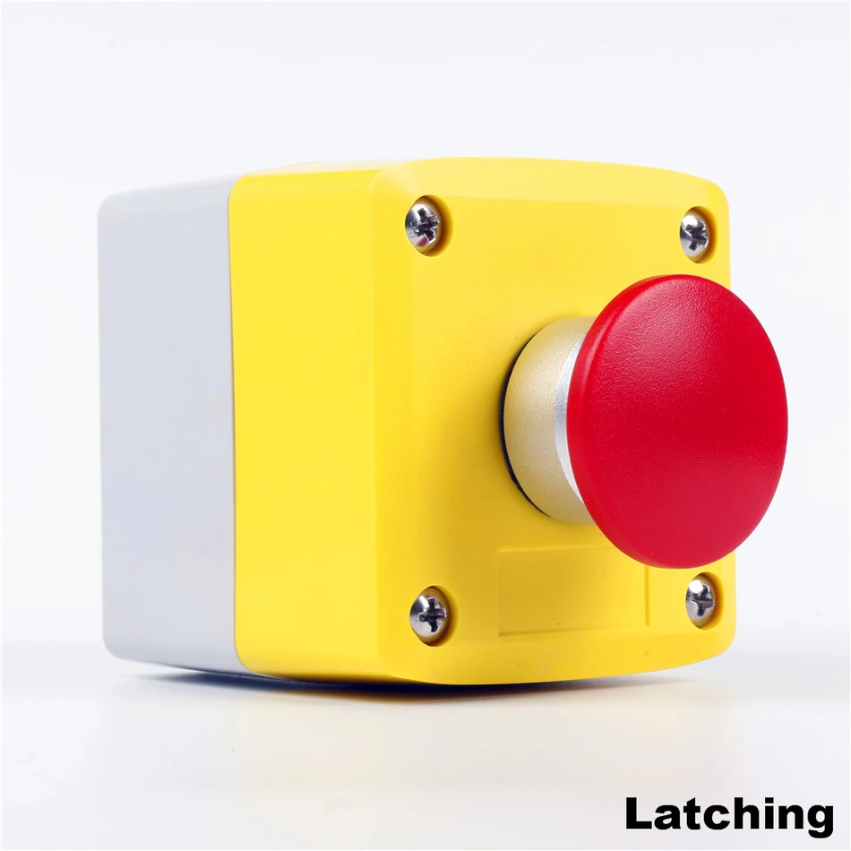 

Mushroom button Latching button switch+button BOX GOB-1A-11MT IP65 Suitable for harsh environment