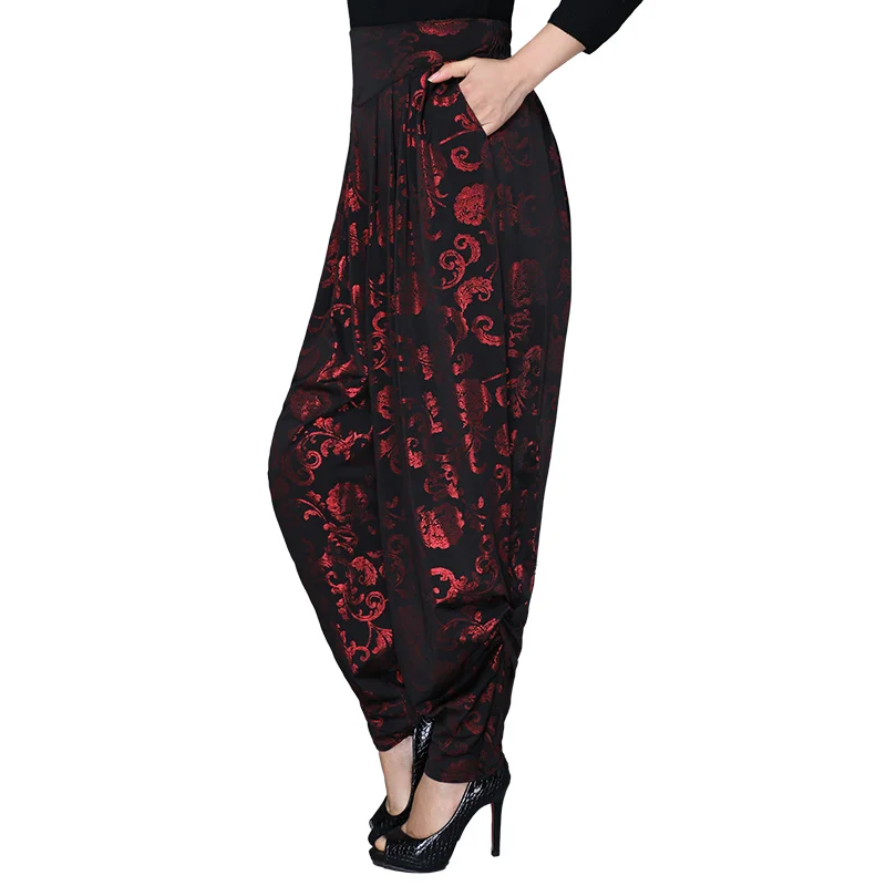 2018 woman spring summer loose large size trousers wild