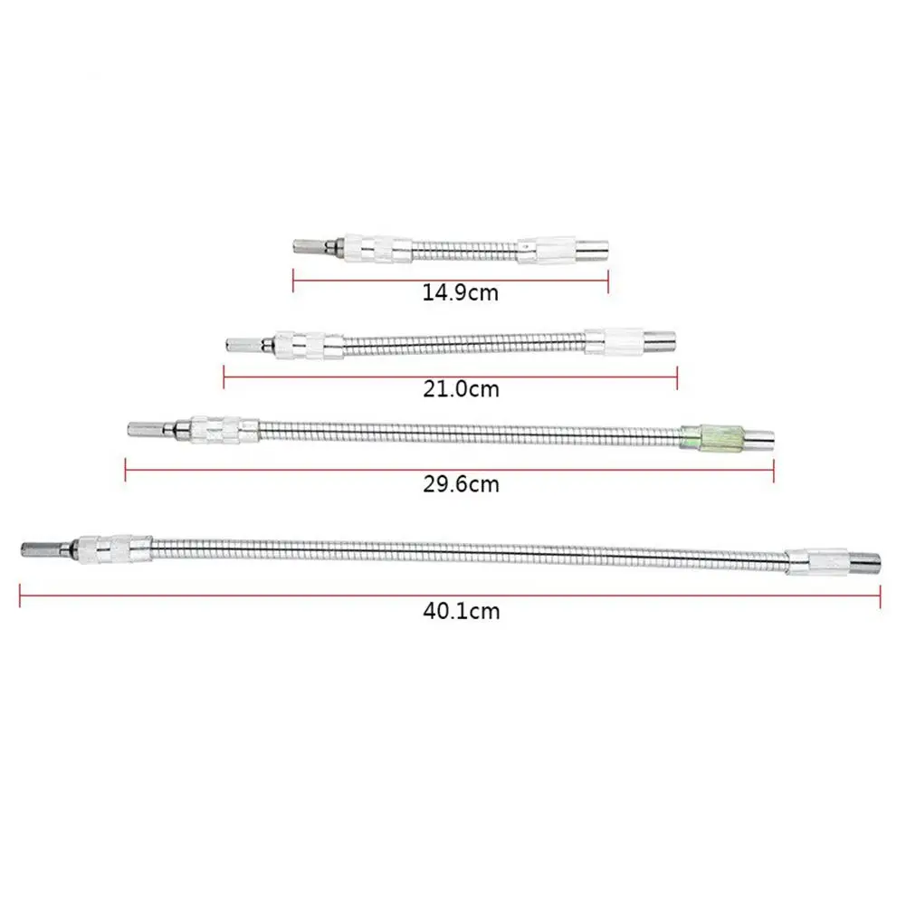 LanLan 400/300/200/150 мм гибкий инструмент вала металлическая дрель отвертка держатель
