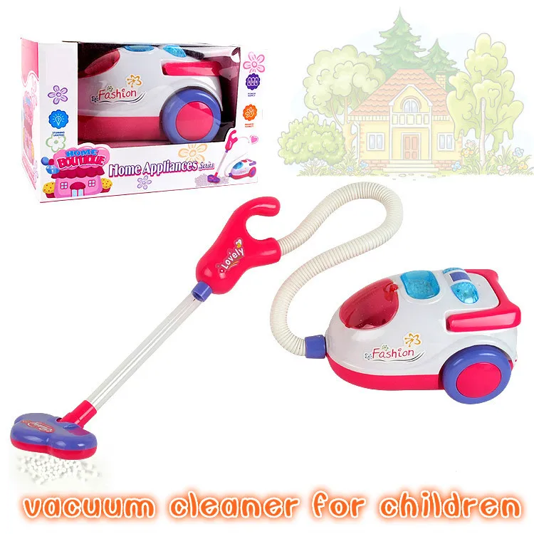 Girls Play House Toys Simulation Children Electric Vacuum