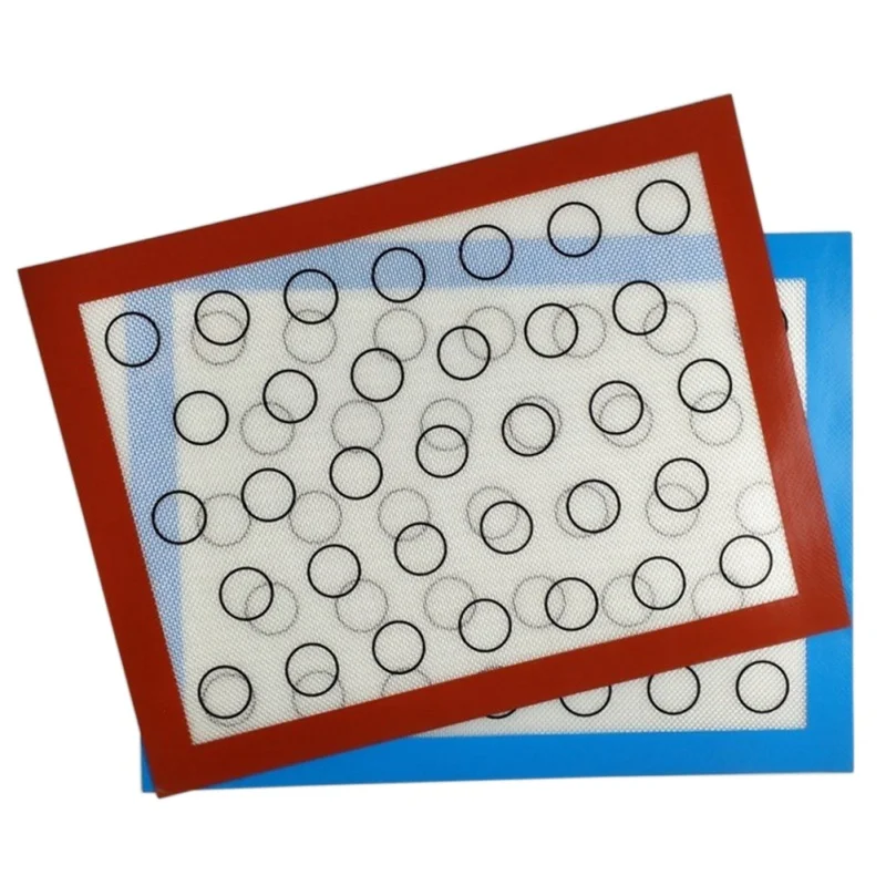 

Silicone Baking Mats Sheet 33 Circles Pizza Dough Non-Stick Pastry Baking Utensils Rolling Dough Mat Pastry Tools