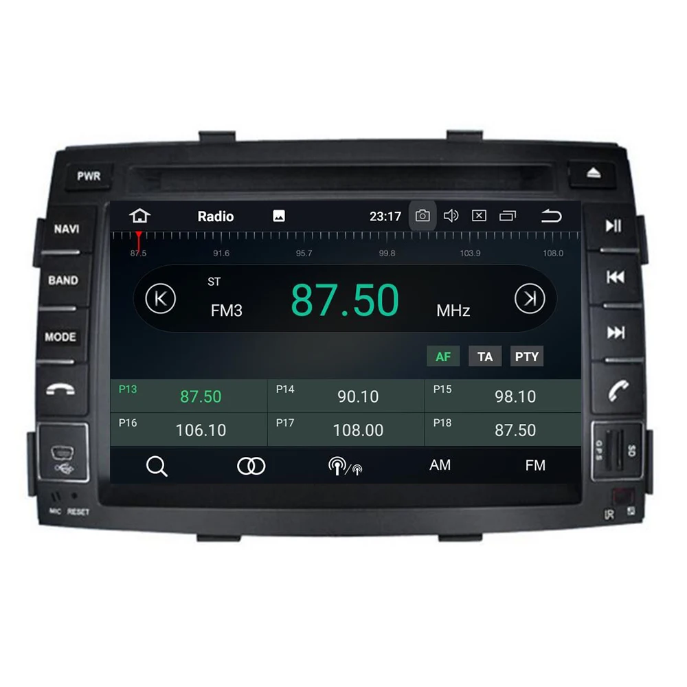 Flash Deal Free shipping 7inch Android9.0 4G ARM for KIA Sorento 2010 2011 2012 car audio radio player with gps navigator dvd player 2