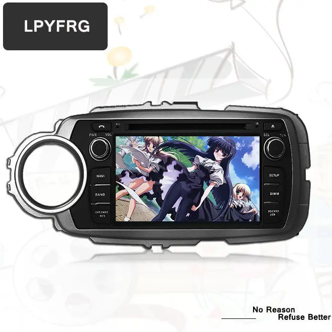 

Octa Core Android 9.0 4G+64G Fit TOYOTA YARIS left or right driving 2011 -2019 Car DVD Player Navigation GPS Bluetooth Radio