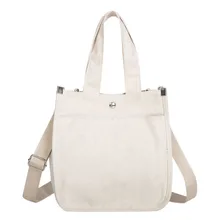 Новая женская Холщовая Сумка-тоут, модная Корейская тканевая многоразовая сумка для покупок, сумка на плечо для отдыха, Большая вместительная Эко сумка для покупок# Zer