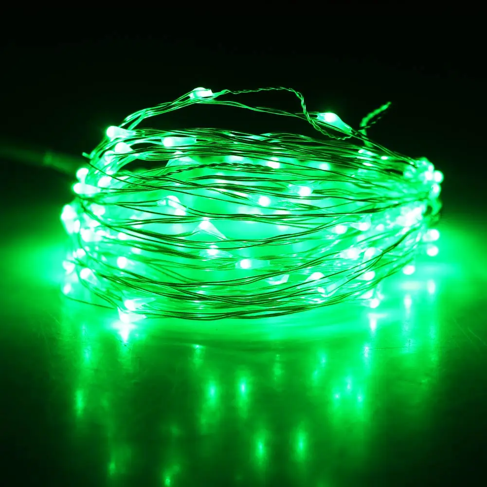 New 10M LED String lights with Dimming Controller Waterproof Holiday lighting For Fairy Christmas Tree Wedding Party Decoration