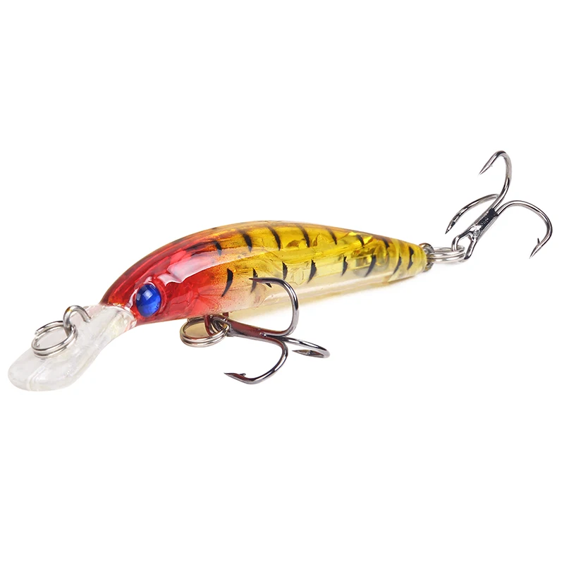 HAODIAOZHE 1 шт. Crankbait Minnow рыболовная приманка искусственные твердые приманки Vivid 3D Eyes