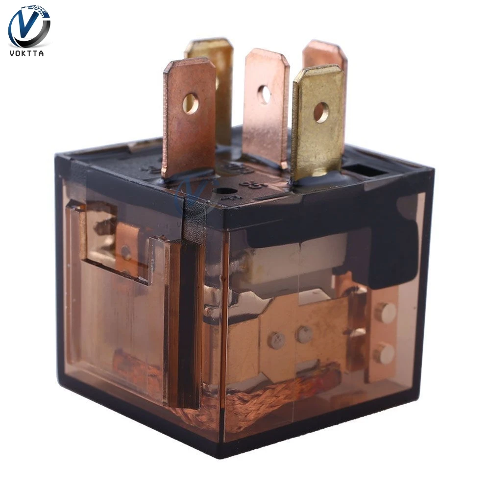 

Automotive Relay 12V 100A 5Pin SPDT Waterproof Car Control Borad Car Switching Relays Timer Delay Relay DC 24V 48V