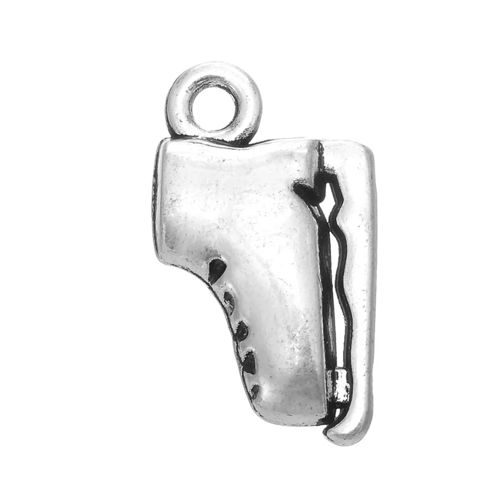 

10pcs skating shoe sporty vintage charms