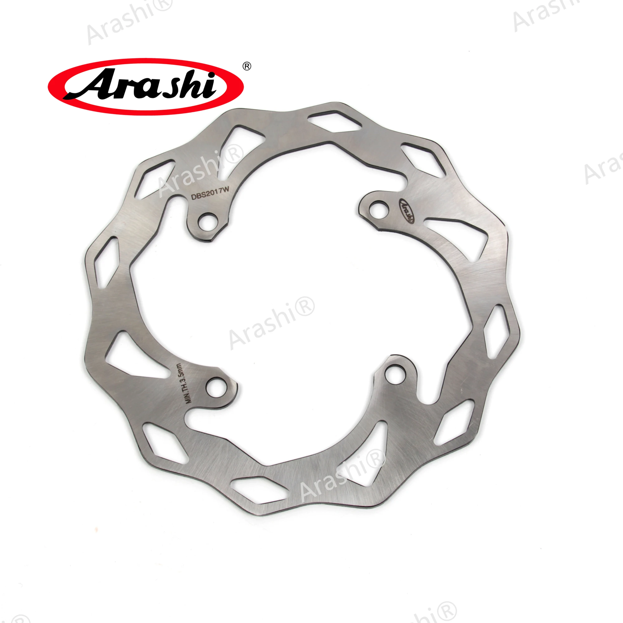 Задний тормозной диск ARASHI для KAWASAKI KX F 250 2004-2021 CNC Тормозные диски роторы 250F KX250F KLX R