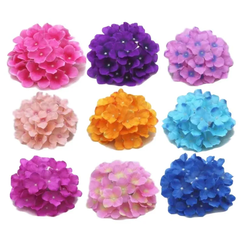 

1 piece Silk flower Wedding Decoration Artificial flowers Spring vivid Big Hydrangea wedding flowers decor 30 colors available