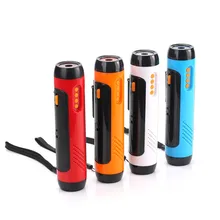 ISHOWTIENDA Будильник FM радио зарядка мобильного телефона с ручным управлением мощность генерат Быстрая зарядка power bank Функция# Y15