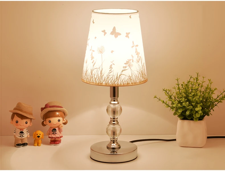 Candeeiros de Mesa Conduziu a Lâmpada de Cabeceira Lâmpada de Mesa Luzes da Sala Plugue da ue Luz do Livro Cristal Nordic Quarto Estudo Vaidade Mesa E27 15 de cabeceira nordic lâmpada de mesa quarto