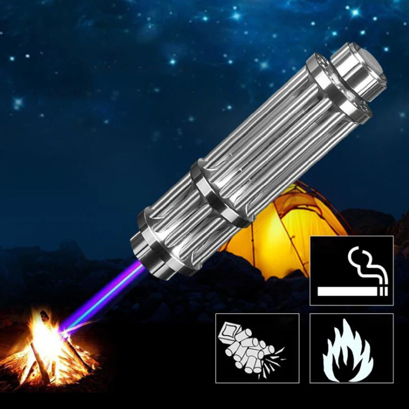 

High-Power Laser Light Torch Pen Pointer Beam Focusable Blue Lighter Laser