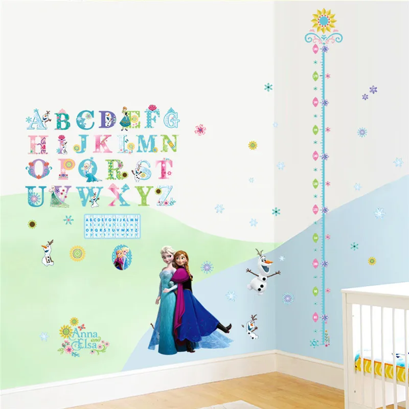 Us 2 47 20 Off Cartoon Kids Diy Elsa Sticker Frozen Puzzle Children S Room Decoration Kindergarten Stickers Cute Pegatinas Autocollant Enfant In