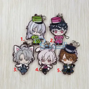

T910 Anime idolish7 rubber Keychain Key Ring Straps Rare cosplay