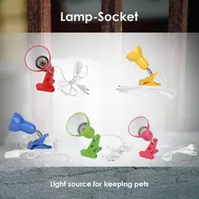 E27 Pet Нагревательный светильник база рептилия клип-на лампа держатель адаптер ЕС штекер бытовой светильник s лампа база светильник ing аксессуары