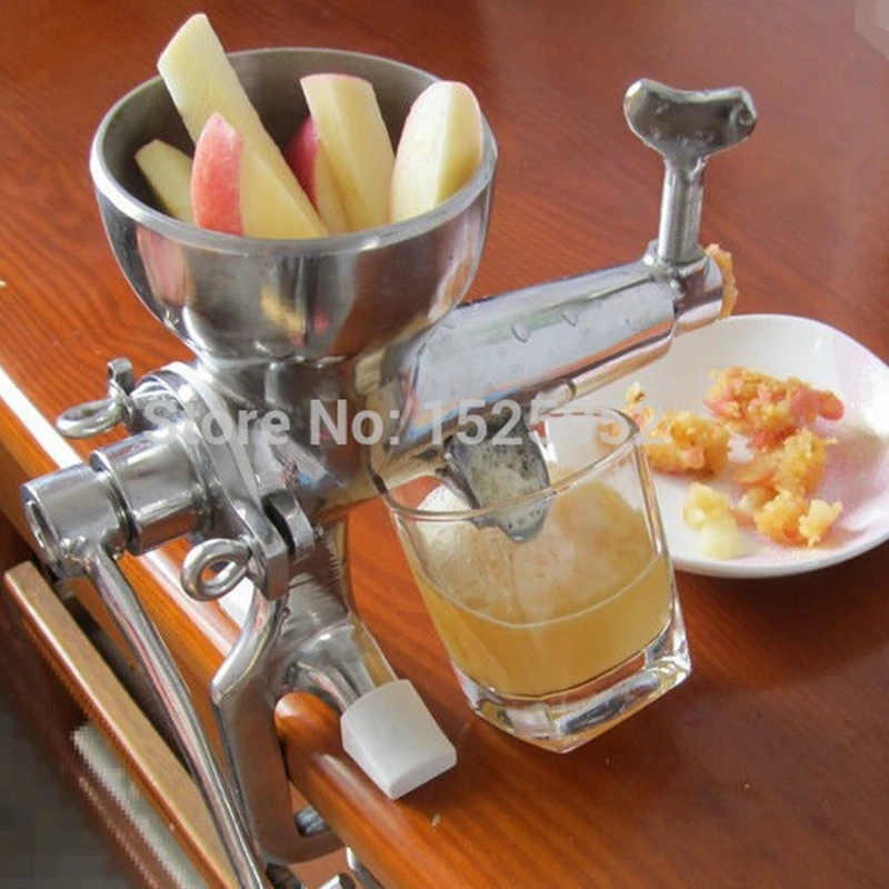 

Stainless Steel Manual Hand Press Juicer Squeezer Citrus Lemon Orange Pomegranate Fruit Juice Extractor