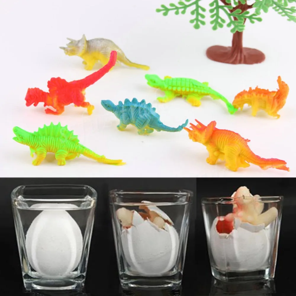 wholesale 12pcs/set Large Size Water Hatching Inflation Dinosaur Egg