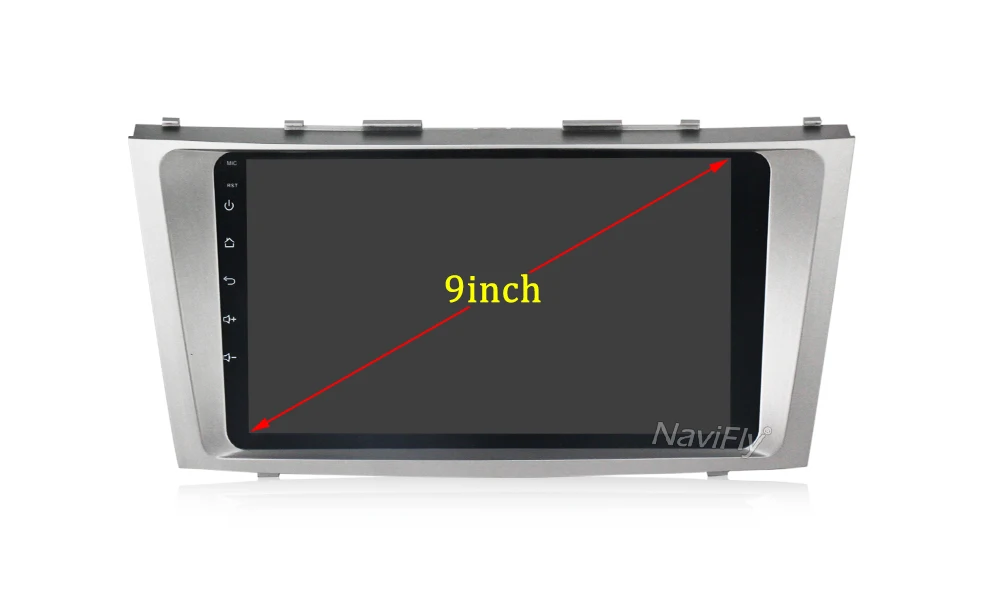 Flash Deal Free shipping! 9" Android 8.1 Car multimedia player GPS Navigation For Toyota Camry 2007 2008 2009 2010 Car Stereo radio WIFI BT 7