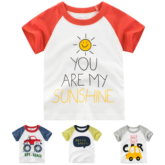 girl tops boys t shirt kids tshirt summer 2019 baby t