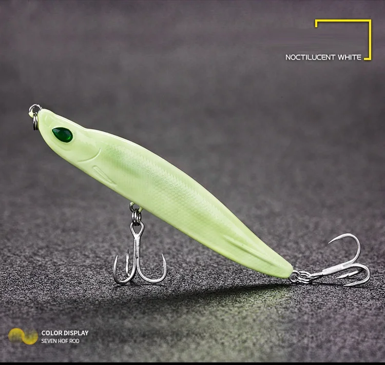 8.5cm 11g Jerkbait Electric Vibration Fishing Lure Twitching Bait Rechargeable Lures Wobblers Sinking Minnow Hard Baits Lurre
