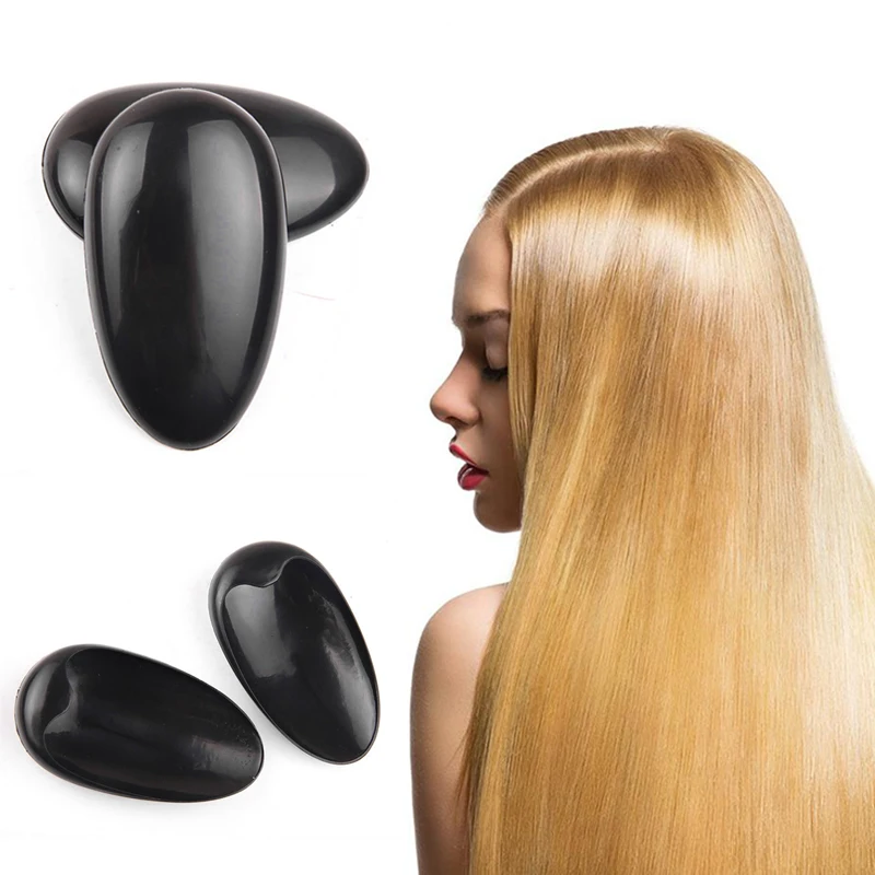 2pcs Black Hair Styling Ear Protector Hood Plastic Hairdressing Hair Dye Coloring Ear Covers 2pcs Black Hair Styling Ear Protector Hood Plastic Hairdressing Hair Dye Coloring Ear Covers