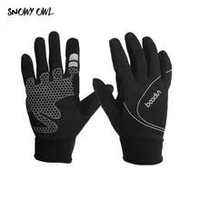 Новые мужские и женские спортивные перчатки теплые ветрозащитные перчатки для велоспорта, пешего туризма, скалолазания, бега, катания на лыжах, полный палец, перчатки H29