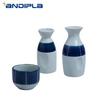 

125ml/250ml Simple Japanese Style Wine Set Ceramics Hip Flasks Sake Cup Portable Flask Liquor Bottle Drinkware Wine Pots Teacups