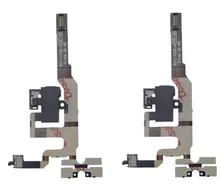 Noir/Blanc D’origine Top Qualité Audio Jack Volume Mute Bouton Switch Silencieux Câble Flex pour iPhone 4S