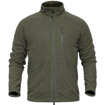 

Fleece Jackets Mens Winter full zip Outdoor Sports Hiking Jacket Motorcycle Climbing Mountain Coat Tactical Jacket Military Army