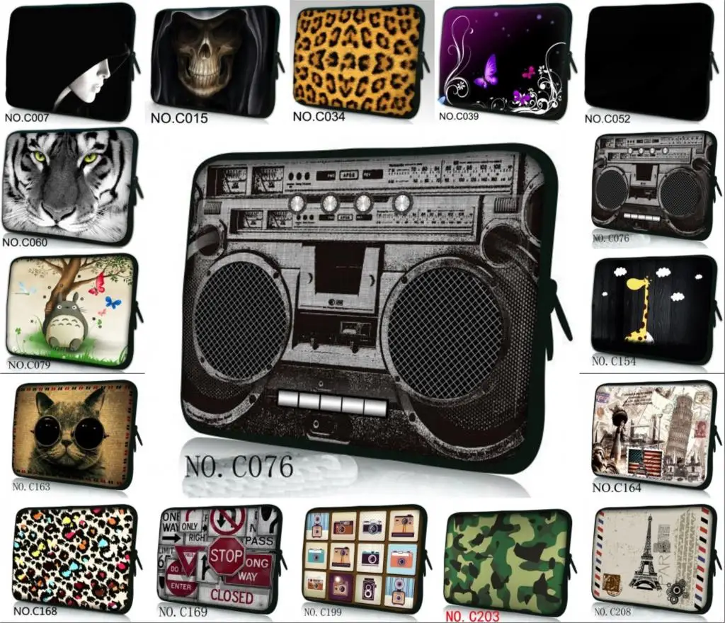 Мягкий неопрен Laptop Sleeve 15.6 15 13.3 11.6 9.7 17 дюймов чехол для MacBook Air 13 Тетрадь сумка 13.3 12 10 ноутбук сумка