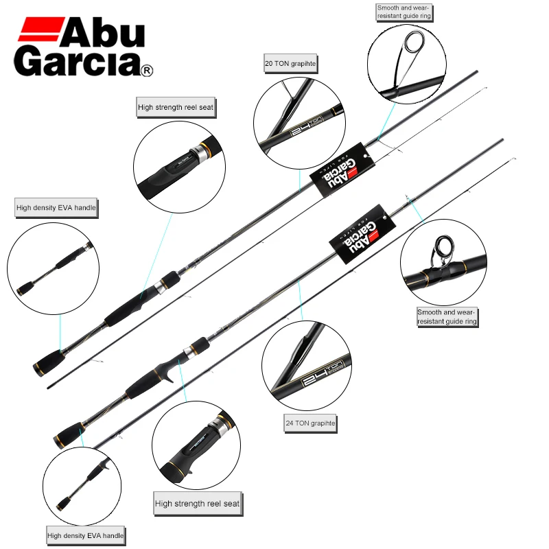 Abu Garcia Удочка спиннинг 2 1 м 4 98 Pmax карбоновая спиннинговая силовая с рыболовной