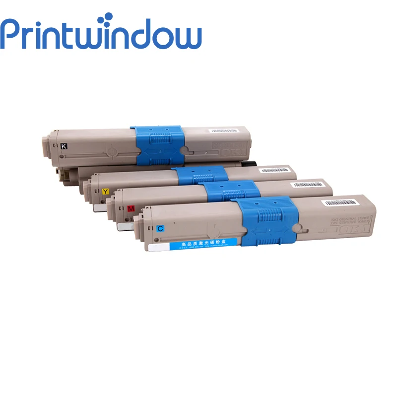 

Printwindow 4X/Set Compatible Toner Cartridge for OKI C310 C330DN MC351 MC361 C510DN C530DN 561 C331DN