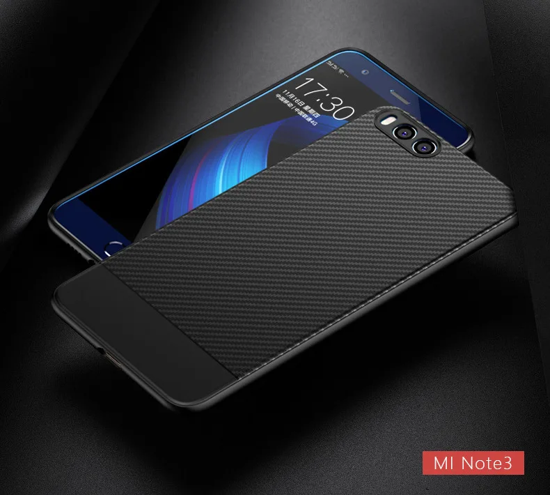 

New Business Style For Xiaomi Mi Note 3 Case Cover Anti-knock Phone Protection Capa Funda For Xiaomi Mi Note3 For Men Male