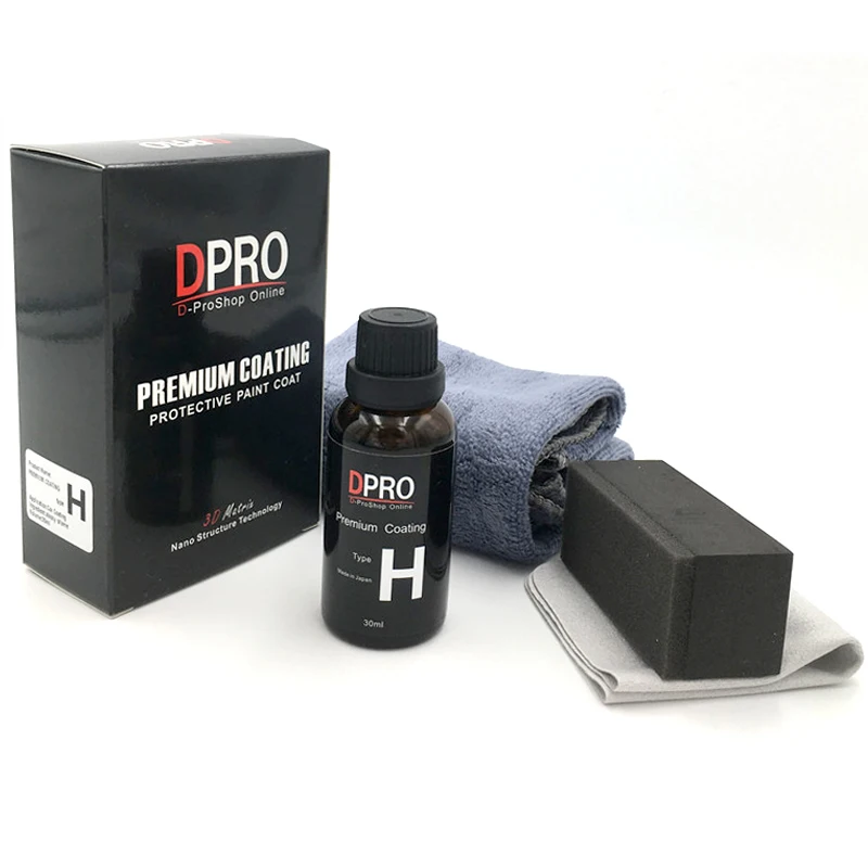 Dpro 9H Liquid Glass Ceramic Car Coating Waterproof Nano Ceramics Auto Car Paint Care Anti-scratch Hydrophobic Glass Coating