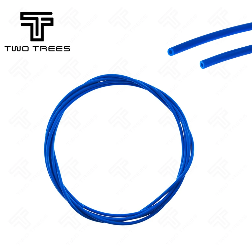 1 м PTFE трубка ID 2 мм OD 4 прозрачная J head hotend RepRap Rostock Bowden горло экструдера для нити 75 3d