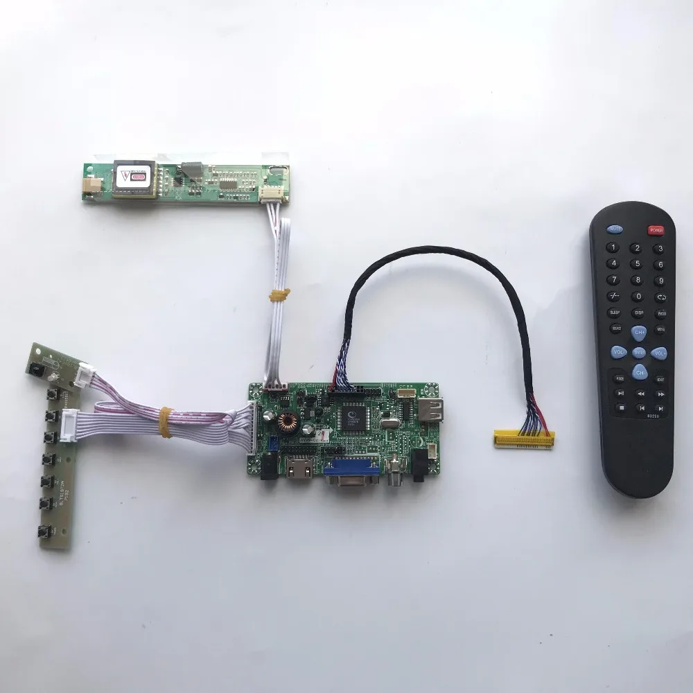

Free Shipping AV VGA AUDIO LVDS HDMI LCD Controller Board HDMI for LTN154X3-L03 LTN154X3 L01 1280x800 15.4 inch CCFL LVDS
