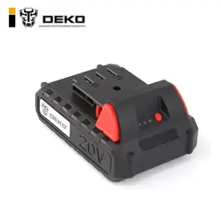 DEKO 20 В Литий 1500 мАч Cordless Garden Tool Аккумулятор