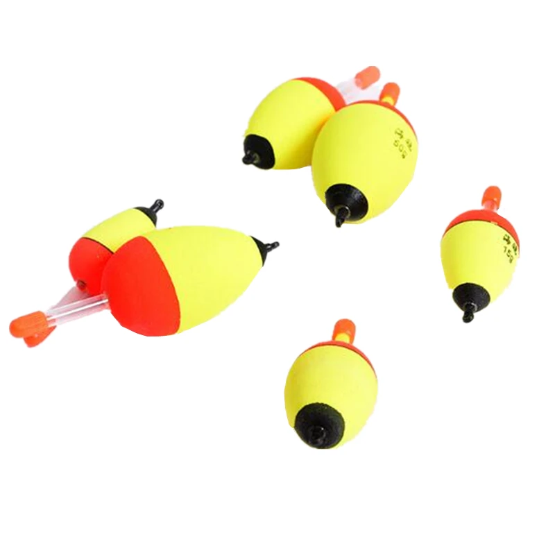 

1Pcs 27-44mm 2.2-4.4g High Quality EVA Luminous Float Fish bait detector For high sensitivity Fishing Accessories Sport Tools