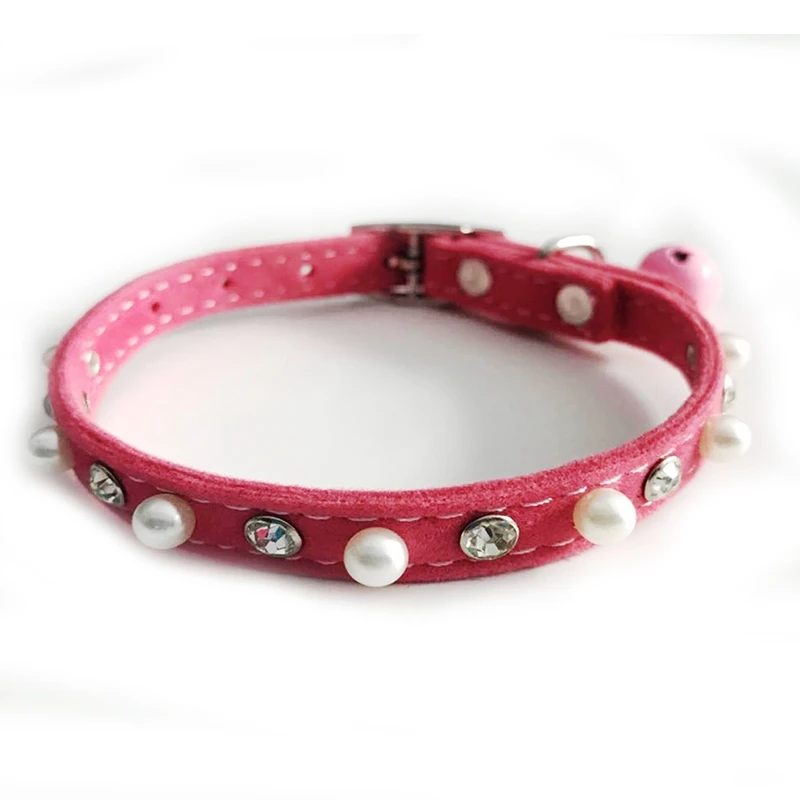 

New Cat Collar Beautiful Puppy Collars with Bell Lovely Kitten Collar Durable Pet Lead Dog Leashes Cat Supplies Pet Products