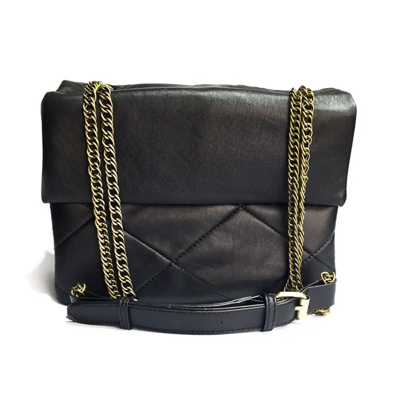 

crossbody bags for women 2019 women's bag Korean version of the wild Messenger chic rhombic chain bag retro pouch lady bags