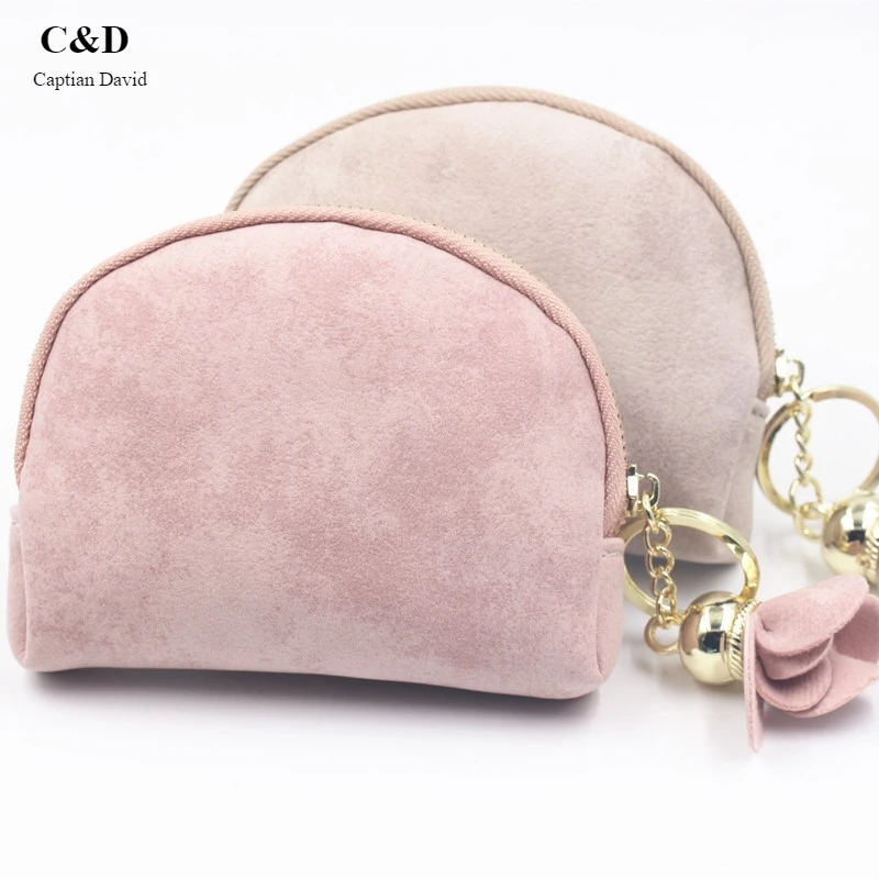 

2019 Korean-Style Mini Small Purse Short Zip Cute Purse Students Short Embroidered Female Wallet Coin purse